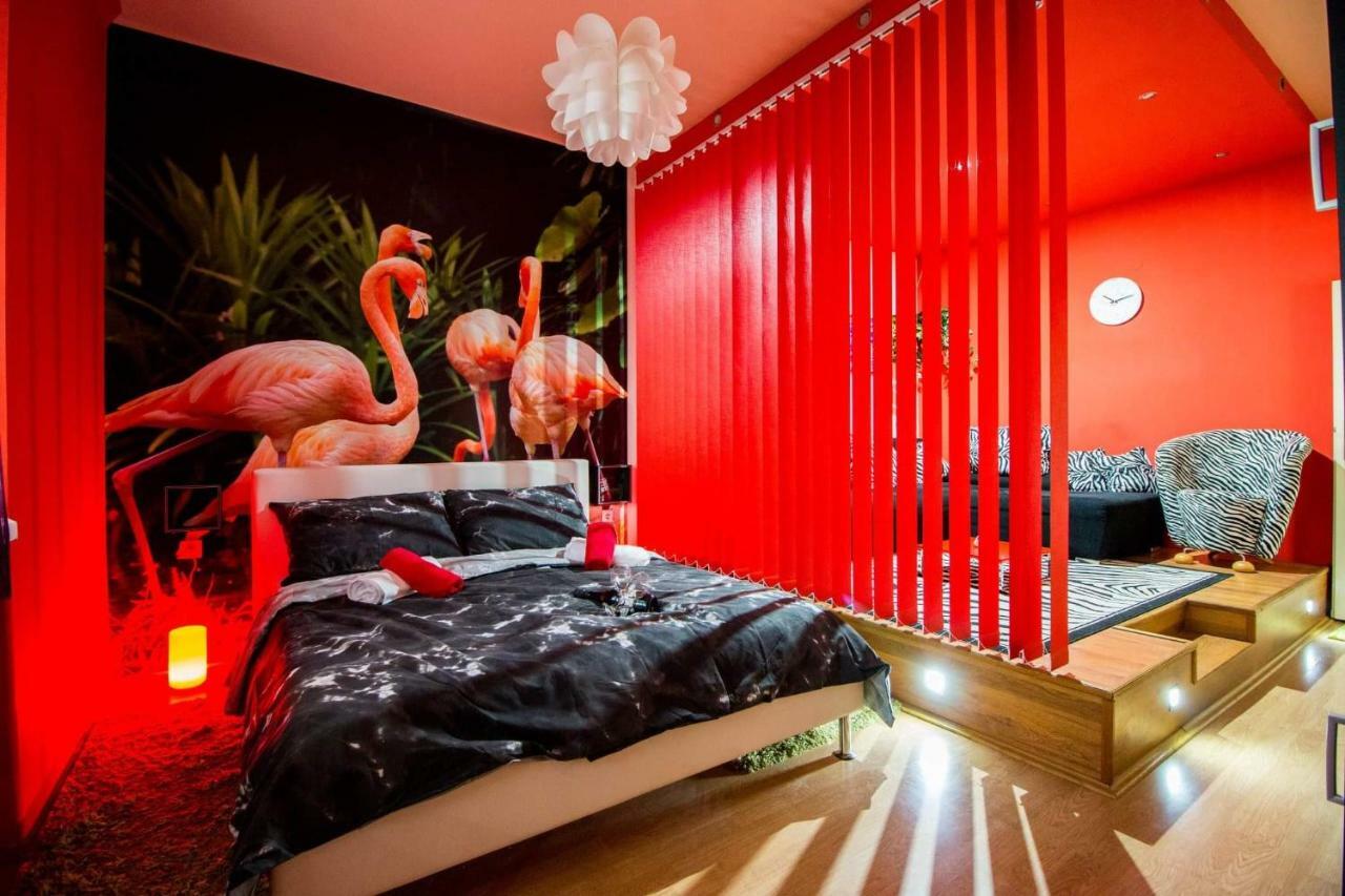 Flamingos Apartman & Fitness Centar Osijek - Blizina Bolnice Kbc Osijek Exterior foto